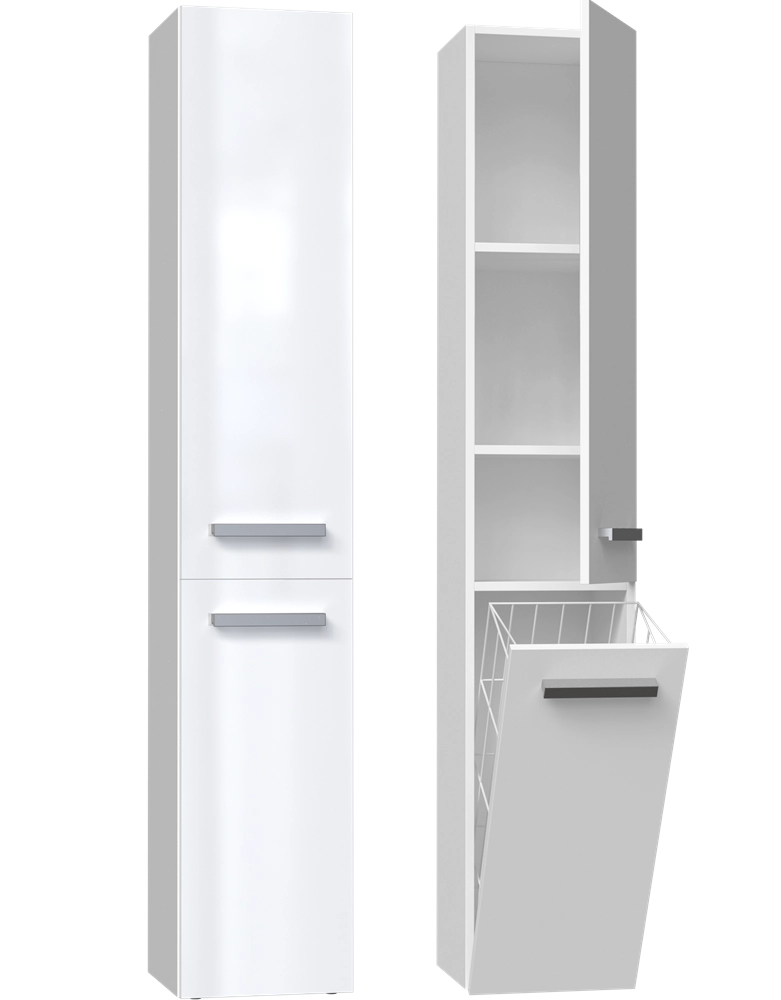 Colonna bagno NEL IV bianco lucido