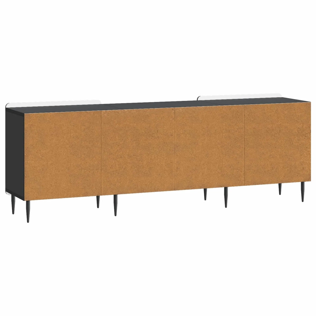 Mobile TV | Armadietto TV | Mobile Porta TV Nero 150 x 31 x 52 cm Legno ingegnerizzato