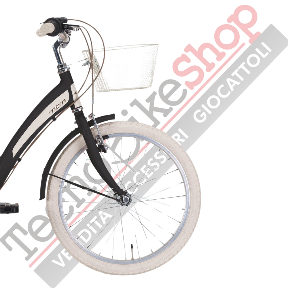 Bicicletta MBM UNISEX Primavera 20'' 6v-Nero