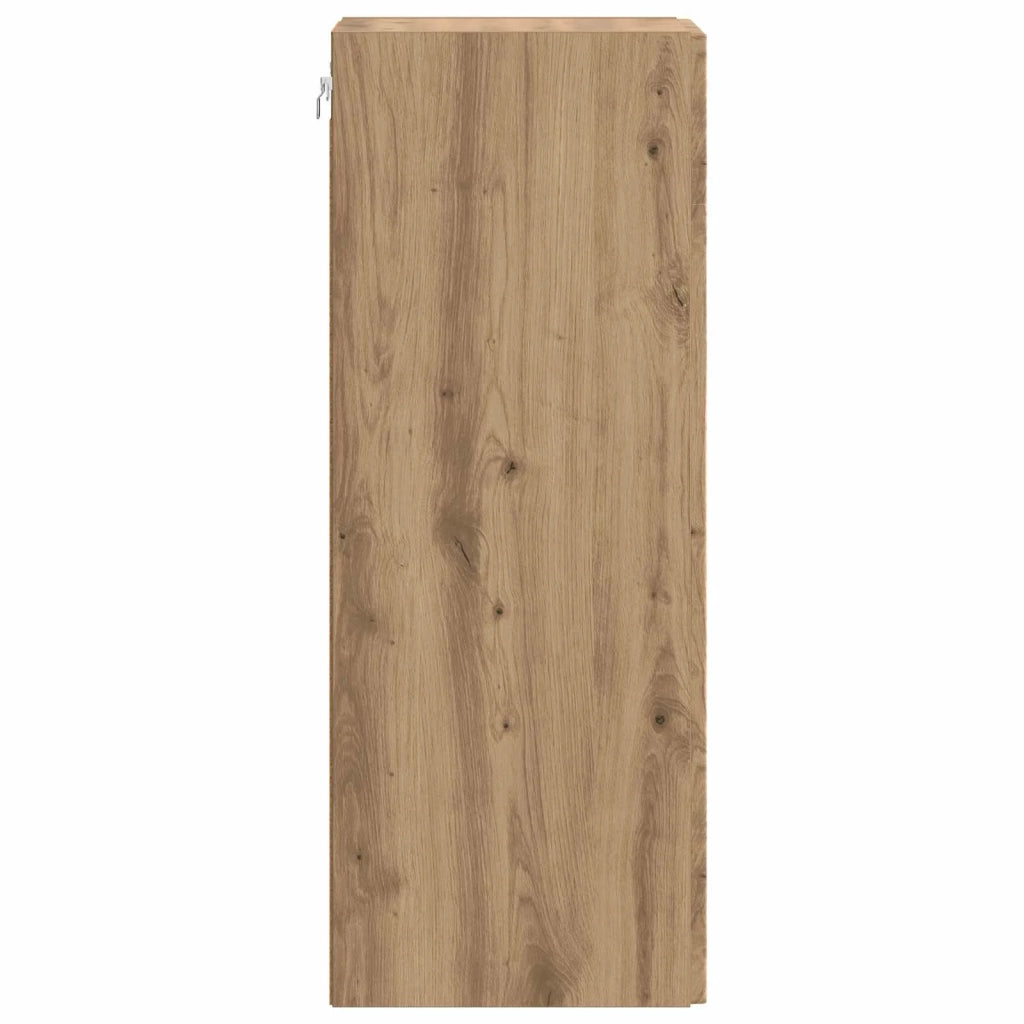 Armadietto a Muro | Mobiletto a muro Rovere Artigianale 59 x 31 x 60 cm