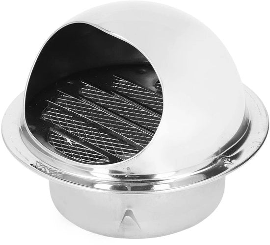 Ventilazione di Parete - Rotonda - Rilascio di Aria - Acciaio Inossidabile - Eterogeneo - Coperchio di Ventilazione - Retino Fine - Per Uso Residenziale/Commerciale - Ventilatore di Parete