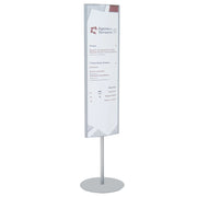 Mini Totem bifacciale 30 x 100 verticale inclusa STAMPA