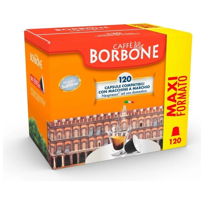 Caffè Borbone Capsule per Nespresso Suprema Capsule caffè 120pz