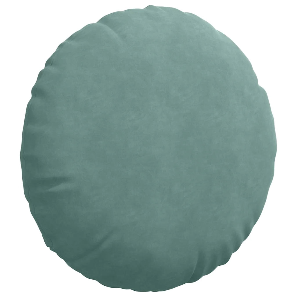 Cuscini per Seduta 2 pz | Cuscini per sedie Verde Mare ? 40 x 13 cm Velluto