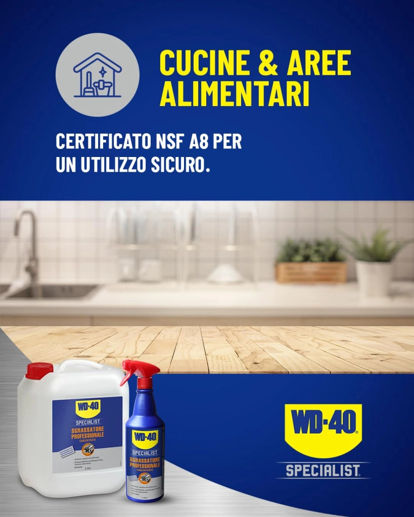 Sgrassatore Professionale Concentrato Wd 40 1 L 2 Pezzi