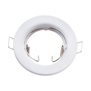GU10 Round Spotlight Filat White 2 Pcs/Box