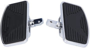 Piatto di sella regolabile - Piatto di sella per motocicletta - Supporto per pedali largo - Acciaio/silicio resistenti all'usura - Installazione semplice - Guida confortevole