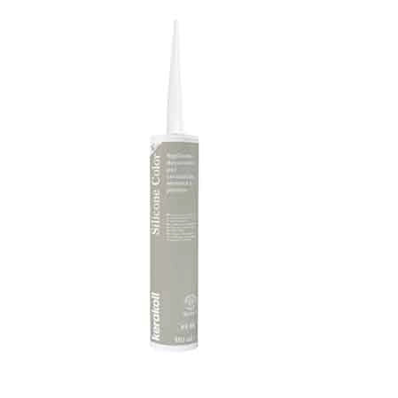 SILICONE PER PIASTRELLE 'SILICONE COLOR' KERAKOLL 310 ml - Colore KK 153 - KERAKOLL