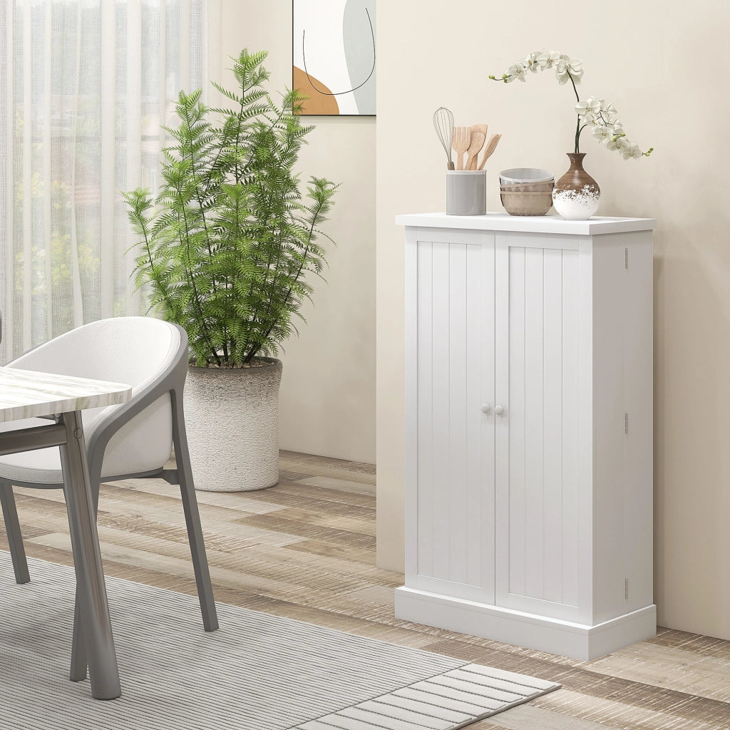 Armadio da Cucina ¨C Minimal ¨C Bianco, MDF, 60x30x104 cm