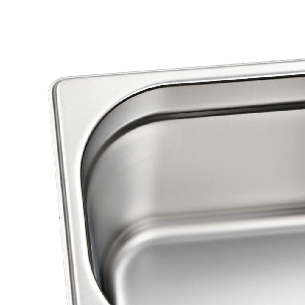 Contenitori Gastronorm 4 pz GN 1/4 150 mm in Acciaio Inox 50903