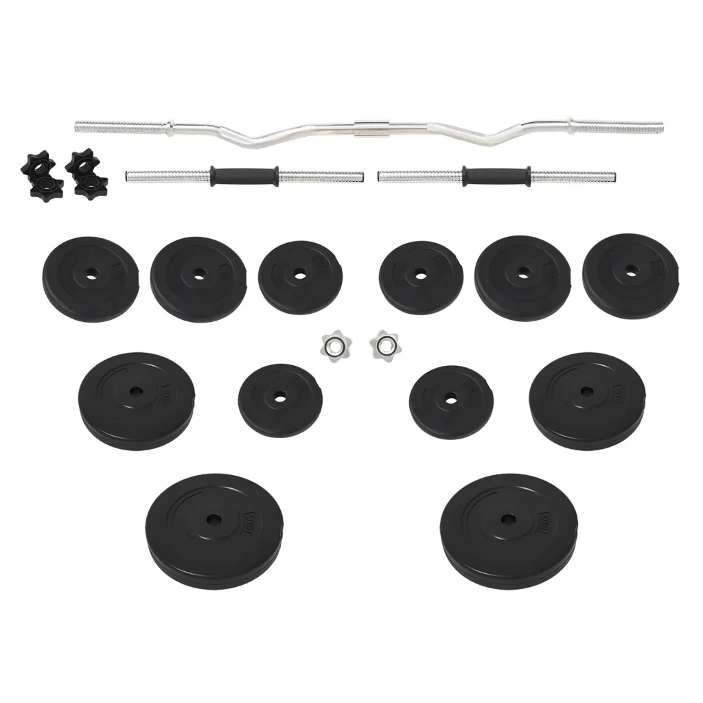 Set Bilanciere e Manubri con Dischi 60 kg