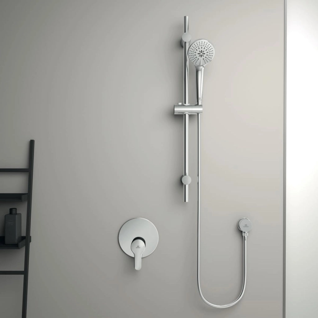 Rubinetto Miscelatore Doccia Incasso Alpha Cromo Ideal Standard