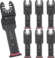 Set di lamiere oscillanti a doppio metallo 7 pezzi - Kit multitool universale per taglio preciso di metallo, legno, gesso e PVC
