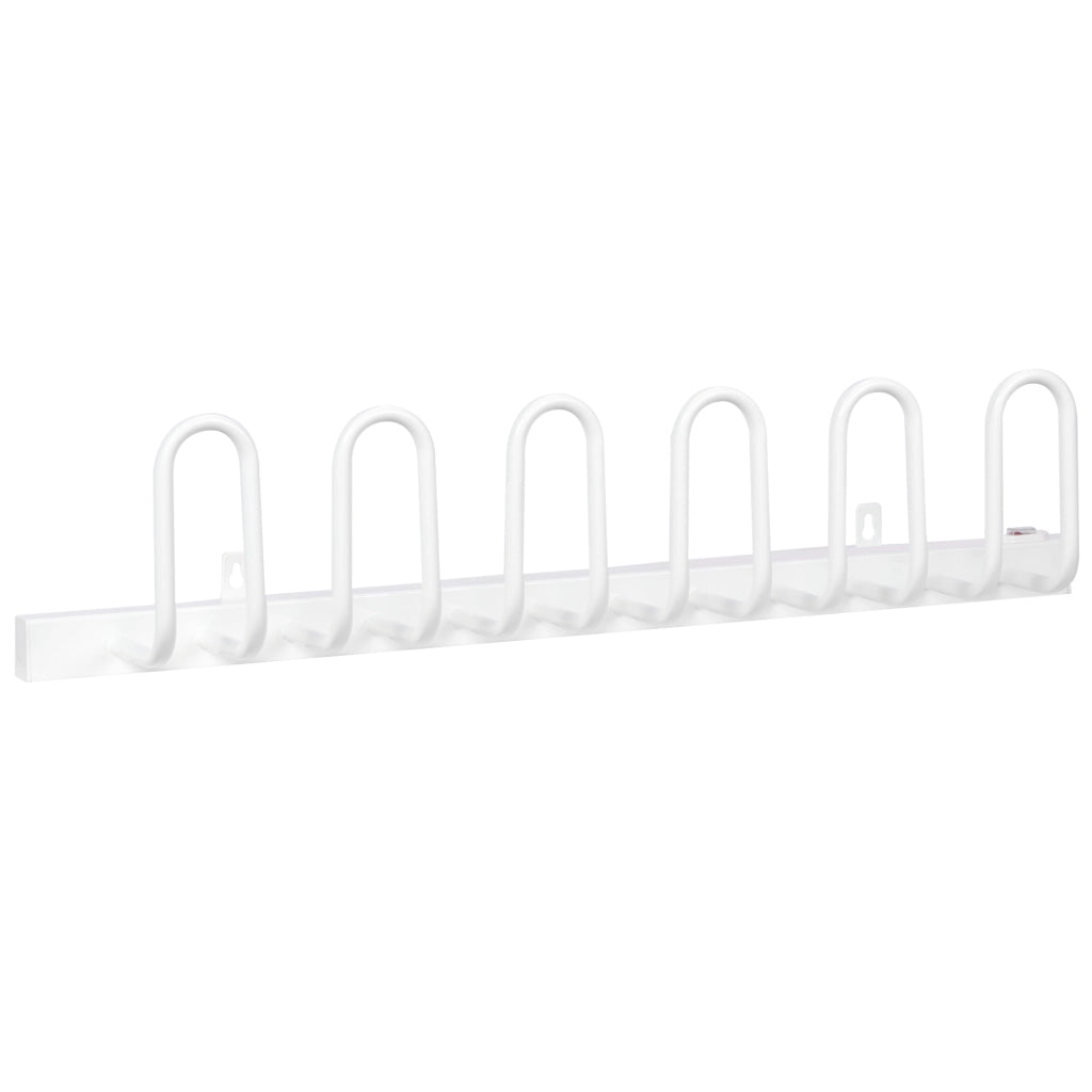 Asciugascarpe Elettrico da Muro ¨C Xylo ¨C Bianco Acciaio 76x13x17cm
