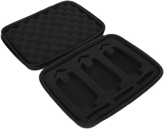 Cassetta di attrezzi portatile - Contenitore di allarme pesce - In plastica PVC shockresistente - Duraturo - Rivestito - Incluso attrezzo di allarme pesca