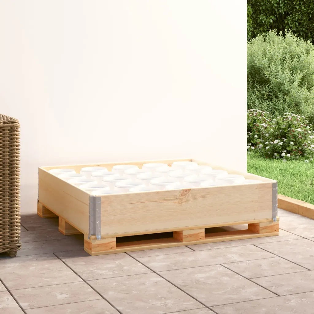 Collare per Pallet 100x100 cm in Legno Massello di Pino CFW9575265
