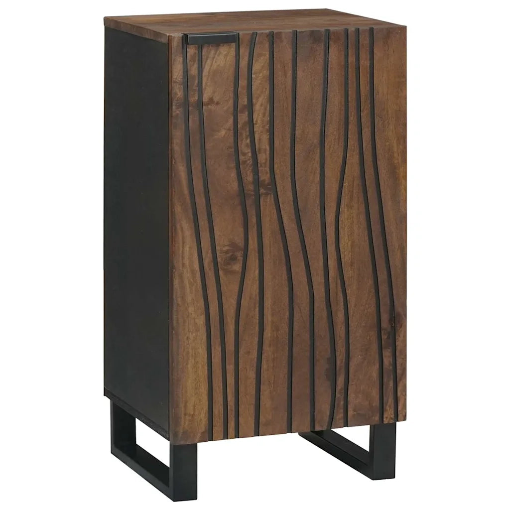 Sideboard Marrone 40 x 33 x 75 cm legno massello di mango 4018032
