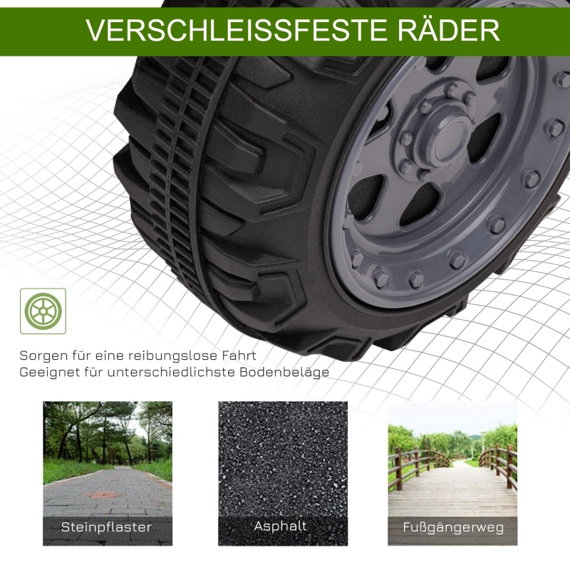 Quad elettrico per bambini 6V Quad per bambini con funzione avanti, musica, quad elettrico per bambini da 1,5 a 3 anni Verde