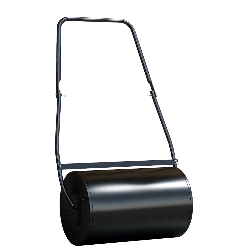 Rullo da giardino riempibile ¨C Minimal ¨C nero 60x32x105 cm