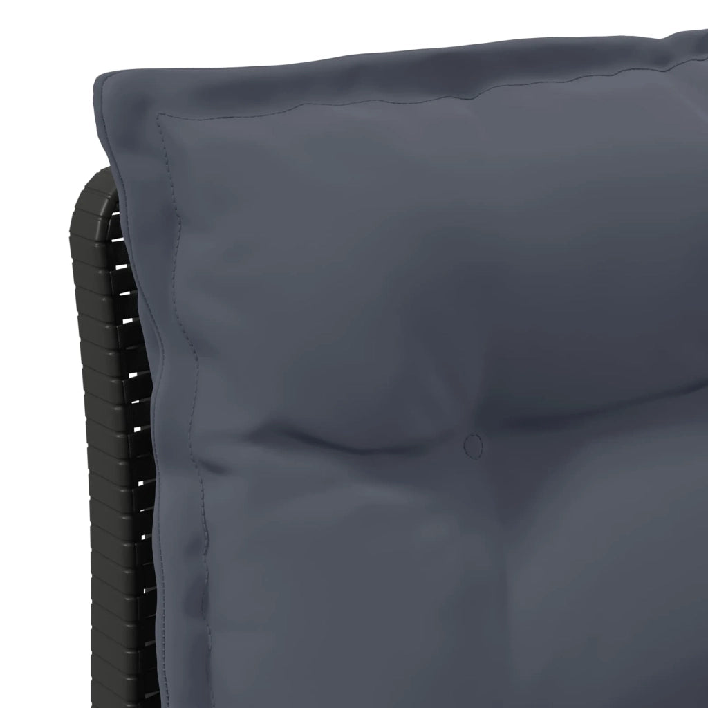 Divano da esterno-Divano da Giardino a 2 Posti con Cuscini Aspetto Rattan PP 643779