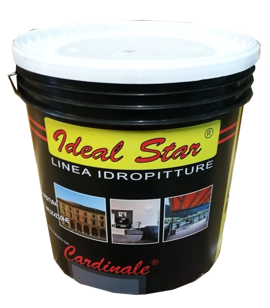 PITTURA ACRILICA PER TETTI IDEAL STAR 5 kg - Grigia - IDEAL STAR