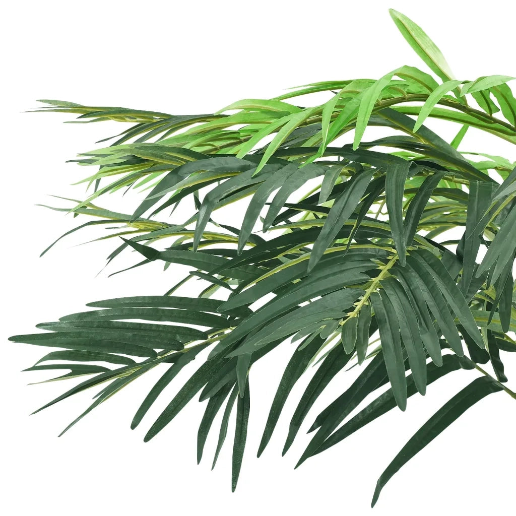 Palma di Phoenix Artificiale con Vaso-Piante Decorative 215 cm Verde