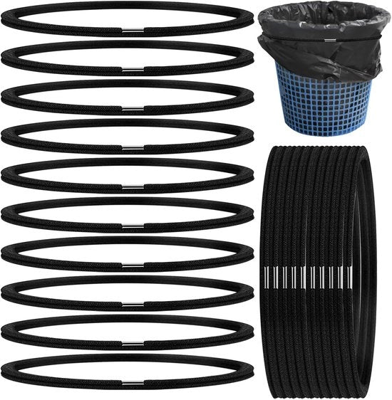 Bande di contenimento per la spazzatura - Contenitore di spazzatura elastico - 20 pezzi