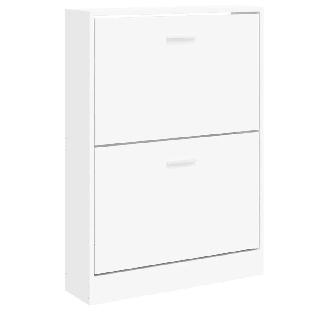 Scarpiera Bianca 59x17x81 cm in Legno Multistratocod mxl 105676