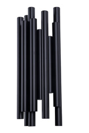 Applique moderna nera tubi ORGANIC LED 8W Maxlight W0286
