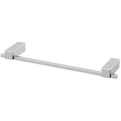 Porta asciugamani da parete 30 cm in acciaio cromato antiruggine Linea Unica Feridras