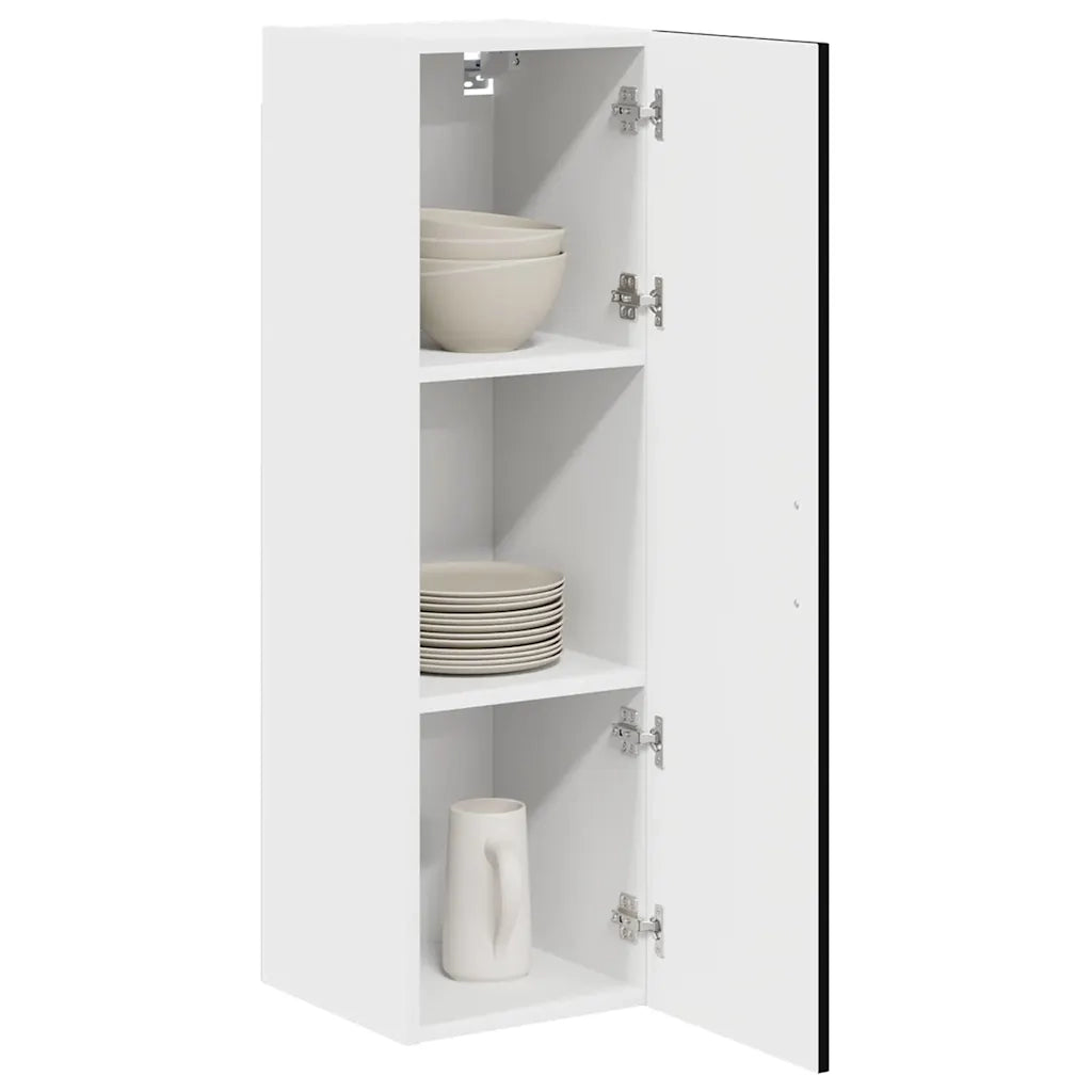 Mobile da cucina-Armadio da cucina Nero 30 x 31 x 100 cm Legno multistrato 553263