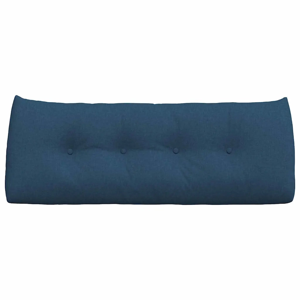 Cuscino per Schiena Blu 120 x 24 x 50 cm Tessuto 42014478