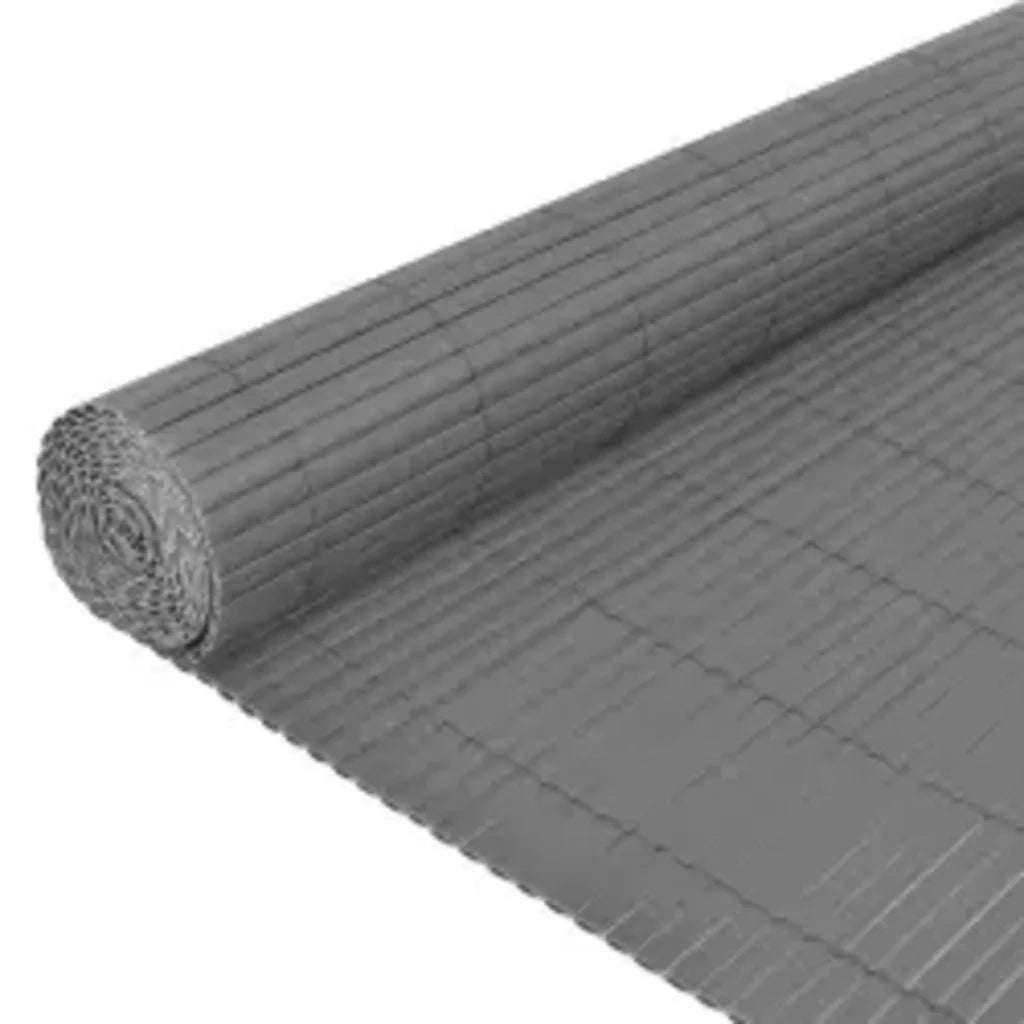 Recinzione da Giardino a Doppio Lato 110x300 cm Grigia 317155