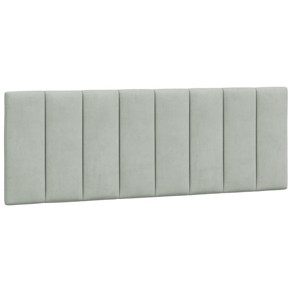 Giroletto senza Materasso Hanko Grigio Chiaro 120x200 cm Velluto 3207837