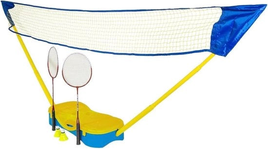 Rete da badminton con astuccio - 1 set Rete da badminton