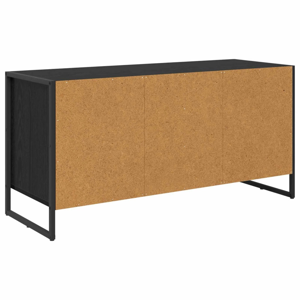 Mobile TV Rovere Nero 100 x 36 x 49.5 cm Legno multistrato 886618