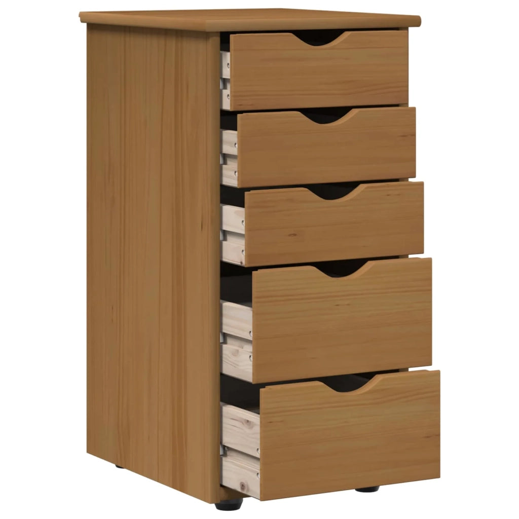 Armadietto Marrone miele 34 x 39 x 61,5 cm 42028348