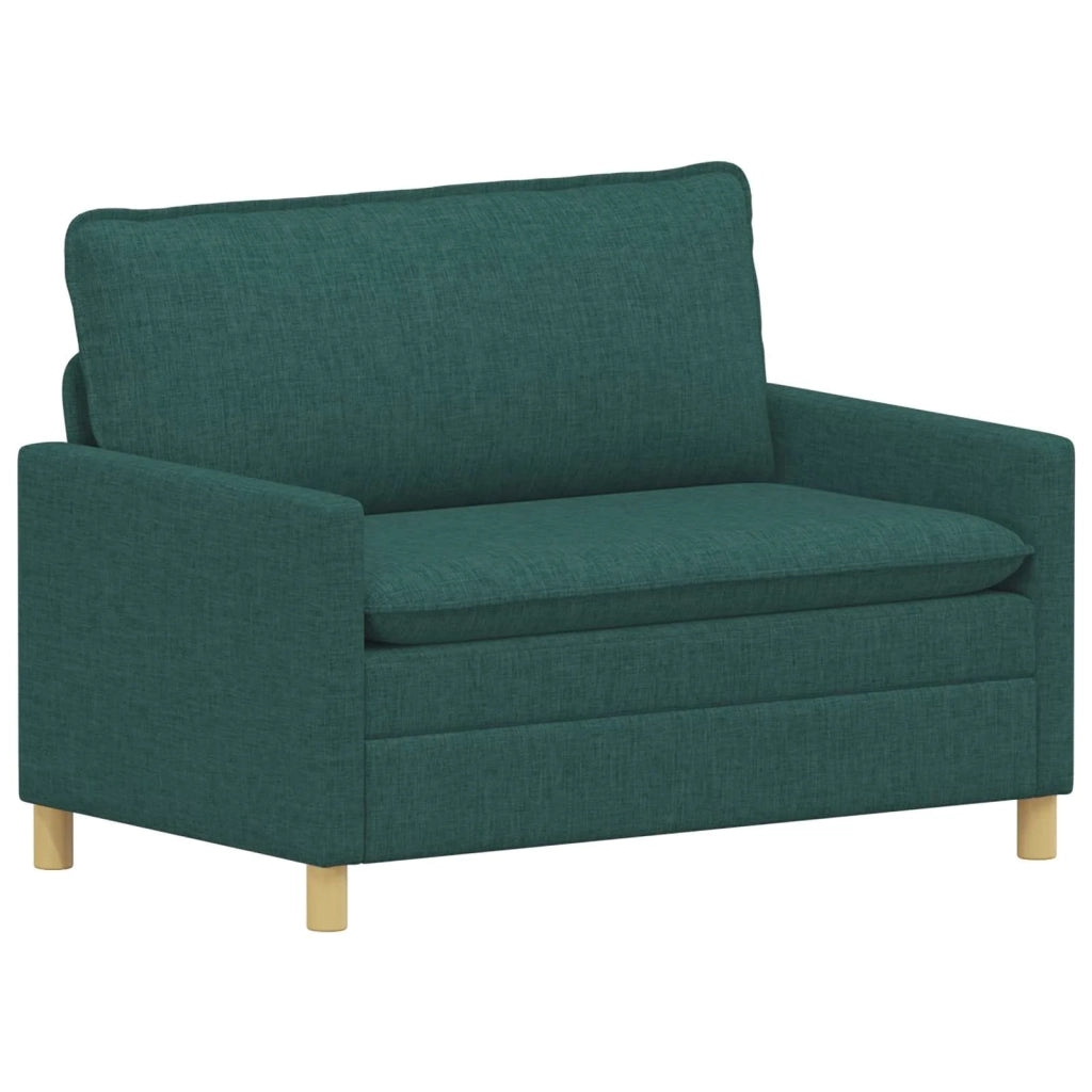 Divano Verde Scuro Tessuto 42028793