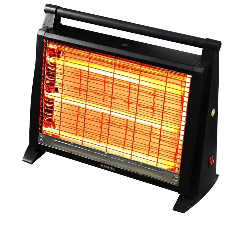 Stufa al quarzo 3 elementi potenza 1500 watt