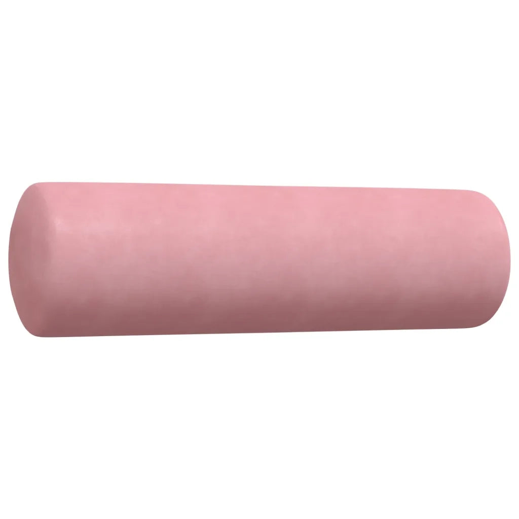 Set di Divani 4 pz con Cuscini e Rinforzi rosa in Velluto 3278464
