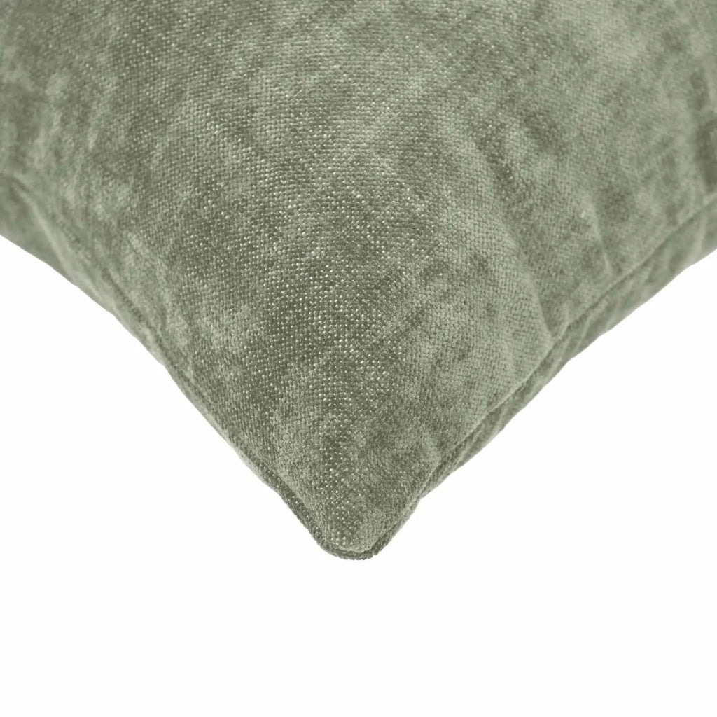 Federa 6 pz HEERLEN Verde 35 x 35 cm Tessuto Chenille 908120