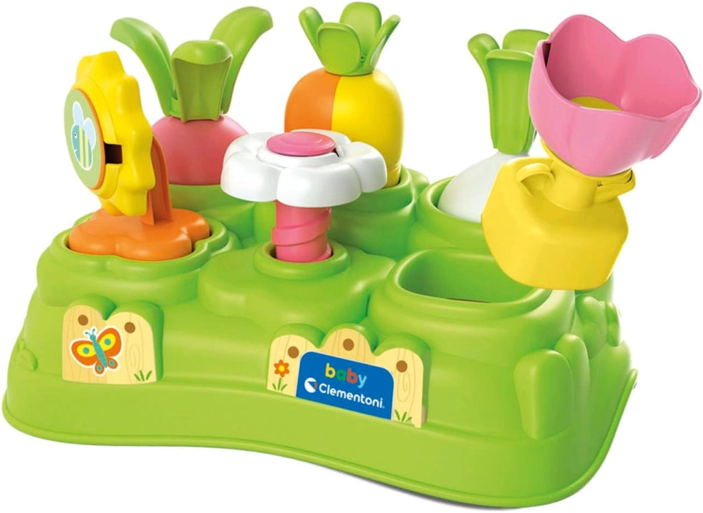 Baby Garden, Gioco Educativo, Centro attivita per Bambini con 6 Accessori, Sviluppa Manualita, Coordinazione e Percezion
