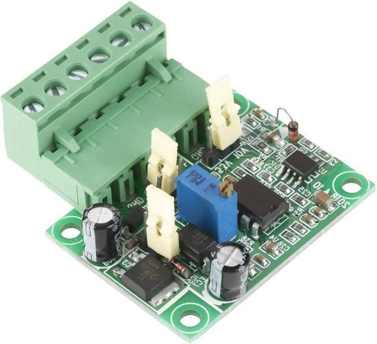 Modulo di conversione di frequenza di tensione 0-10 kHz a 0-10 V - 33 V 5 V 24 V ingresso DC - uscita regolabile 0-10 V con funzione di isolamento.