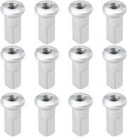 Spieghi per bicicletta 80 pezzi - Diametro interno 2,6 mm - Lunghezza 13 mm - Acciaio galvanizzato - Adatto per biciclette/mountain bike - Robusto e duraturo - Spieghi per bicicletta
