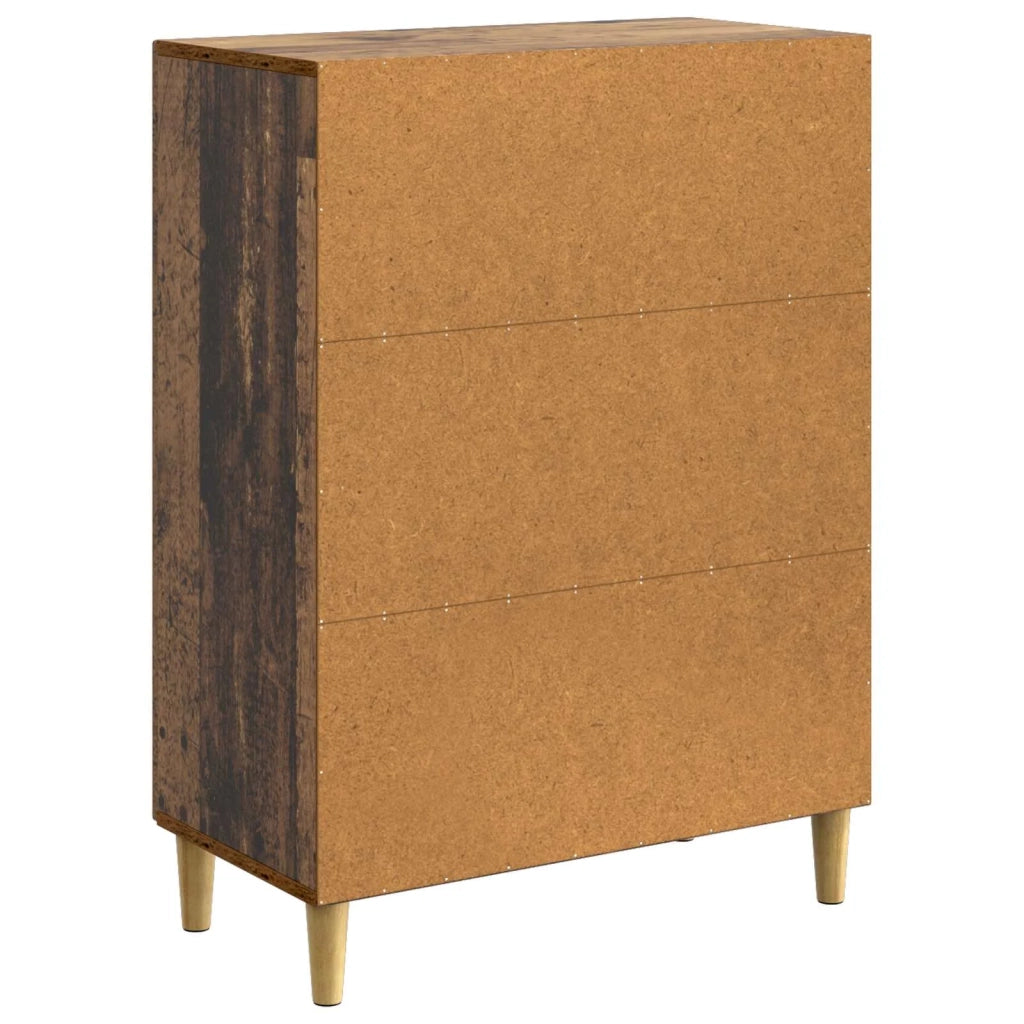 Credenza | Madia | Buffet da pranzo | Armadio da pranzo Legno antico 66 x 34,5 x 90 cm Legno ingegnerizzato