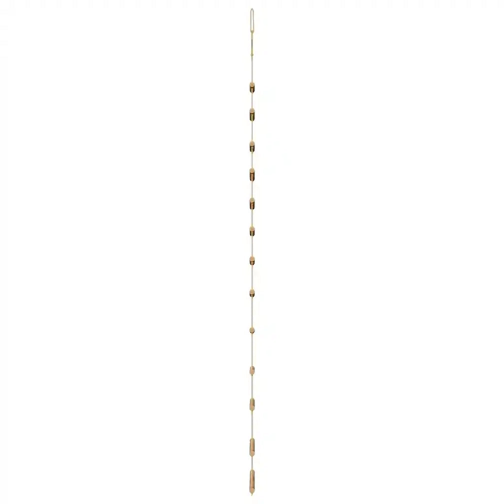 Albero di Natale sospeso con stella superiore 86x180 cm Ramo naturale 4101012