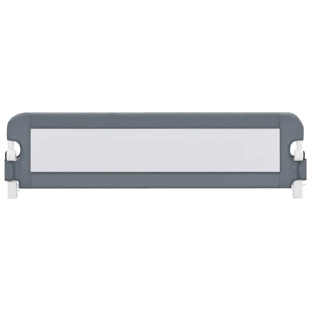 Sponde Letto di Sicurezza Bambini Grigio 150x42cm in Poliestere CFW3207364