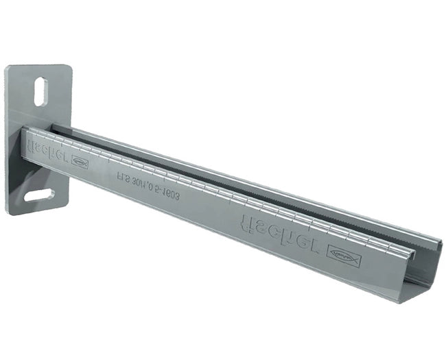 MENSOLA A SBALZO IN ACCIAIO ZINCATO L.300 MM - PROFILO 17/1,0   FISCHER ITALIA S.R.L.