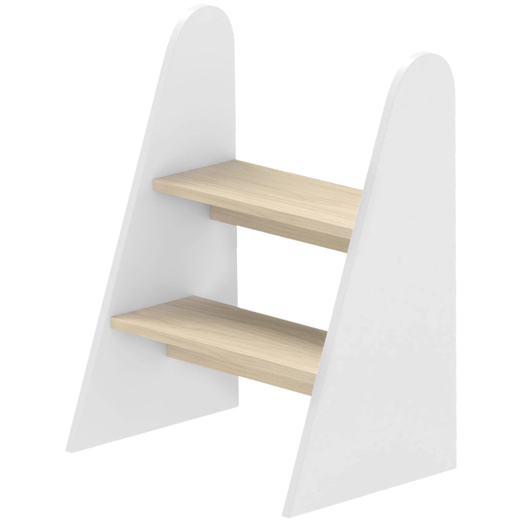 Scalino per Bambino 2 Marche ¨C zephmum ¨C Legno Bianco 20 kg