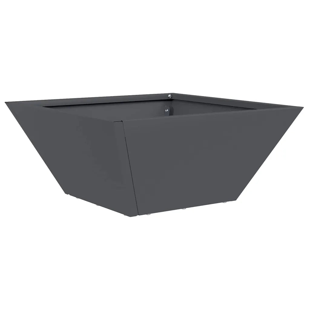 Vaso da giardino Antracite 35 x 35 x 15 cm 873800